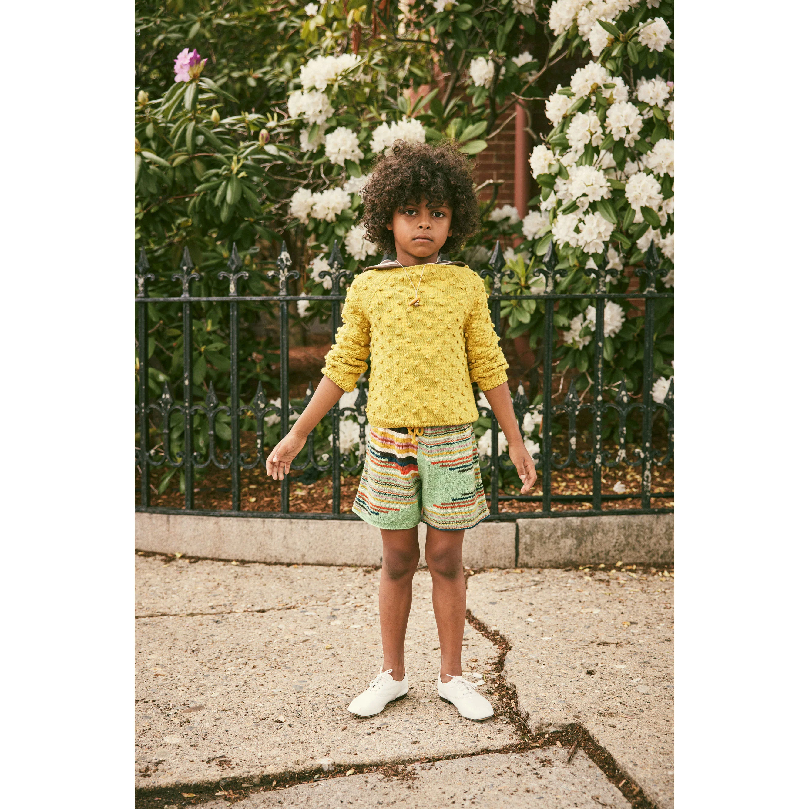 Misha and Puff Winter Wheat Summer Popcorn Sweater - Image 2
