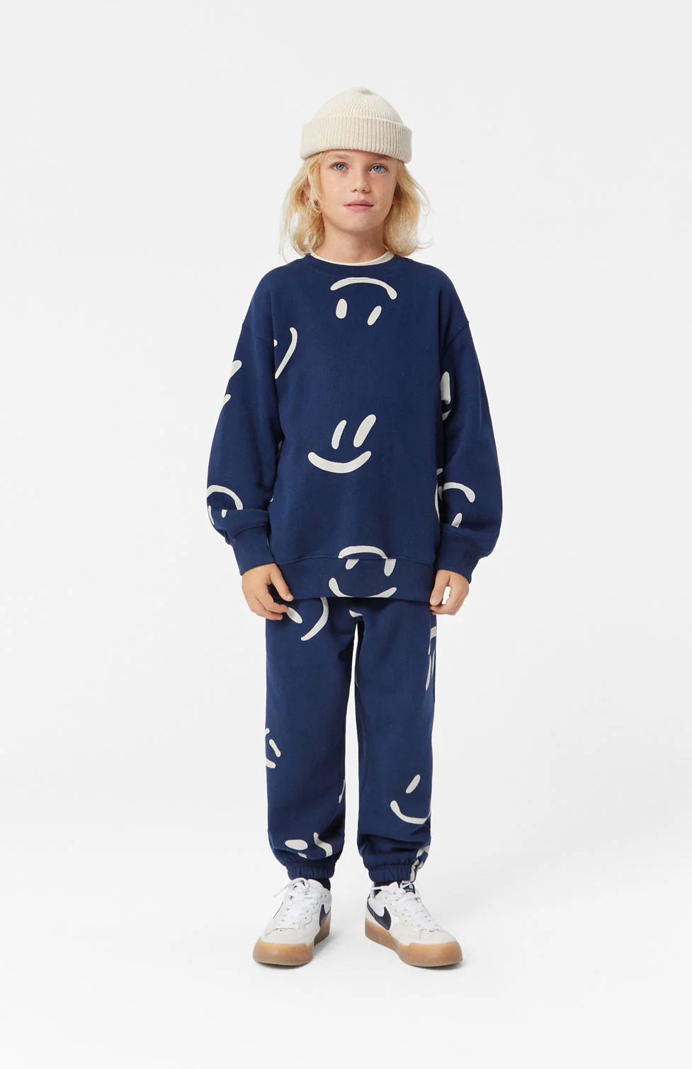 Molo Big Smiles Navy Monti Sweatshirt - Image 2