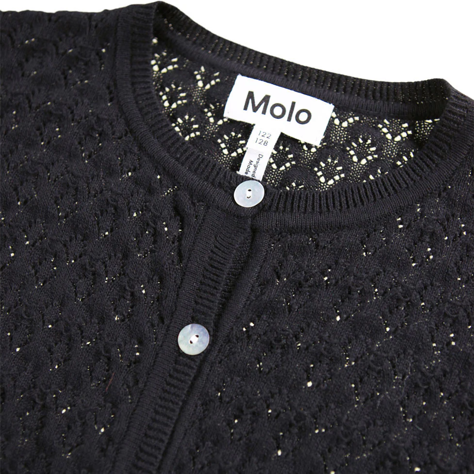 Molo Black Gilda Cardigan - Image 3