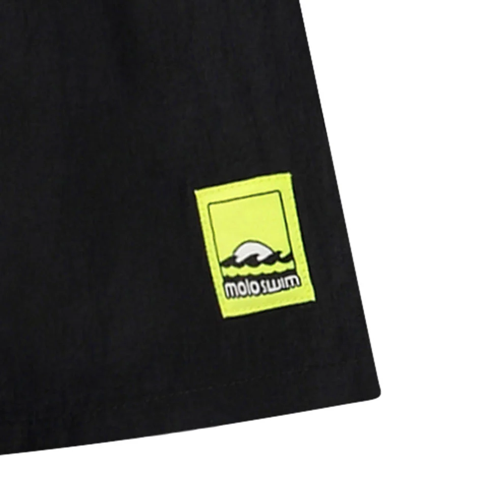 Molo Black Niki Solid Boardies - Image 2