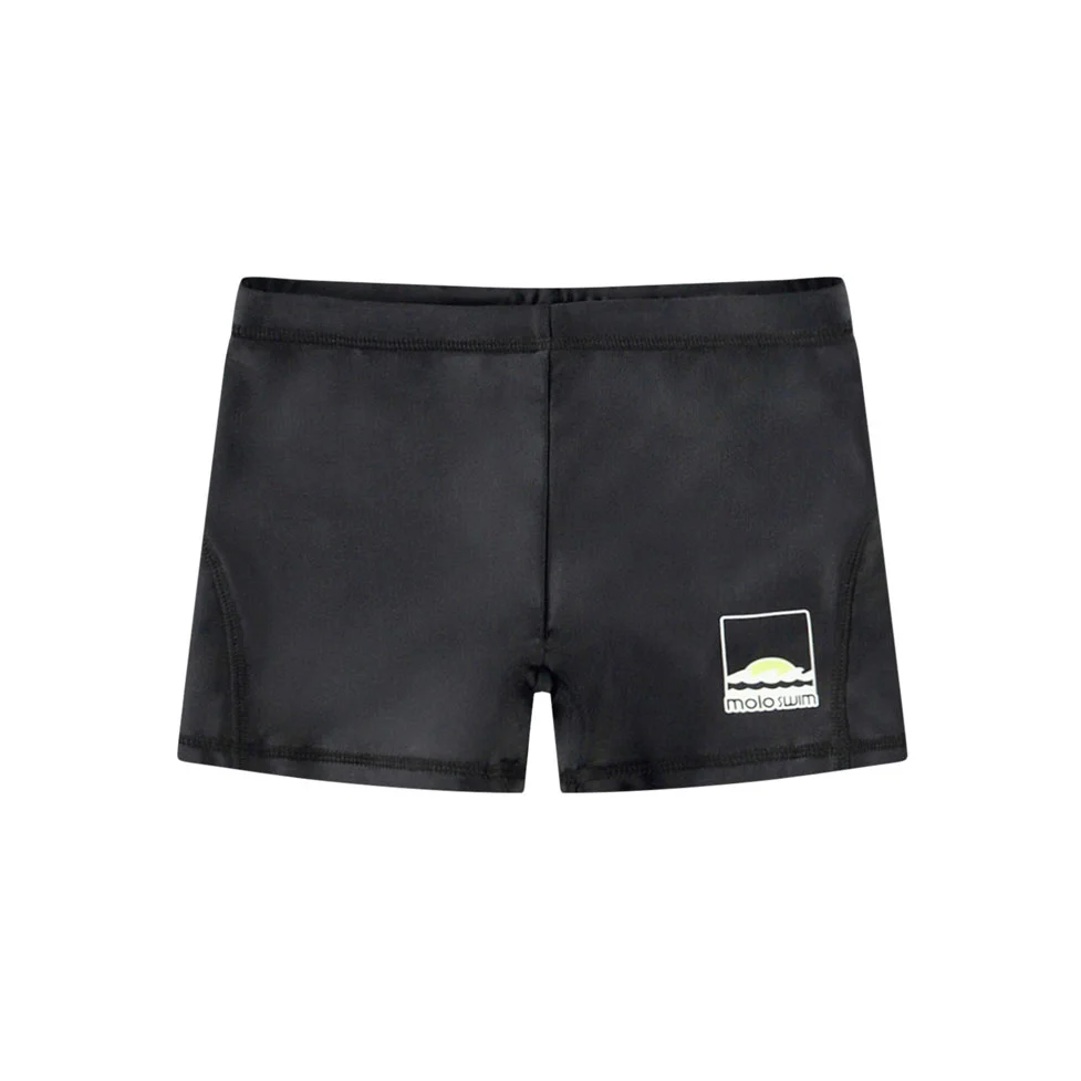 Molo Black Norton Swim Trunks