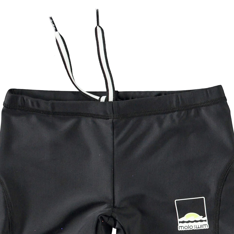 Molo Black Norton Swim Trunks - Image 2
