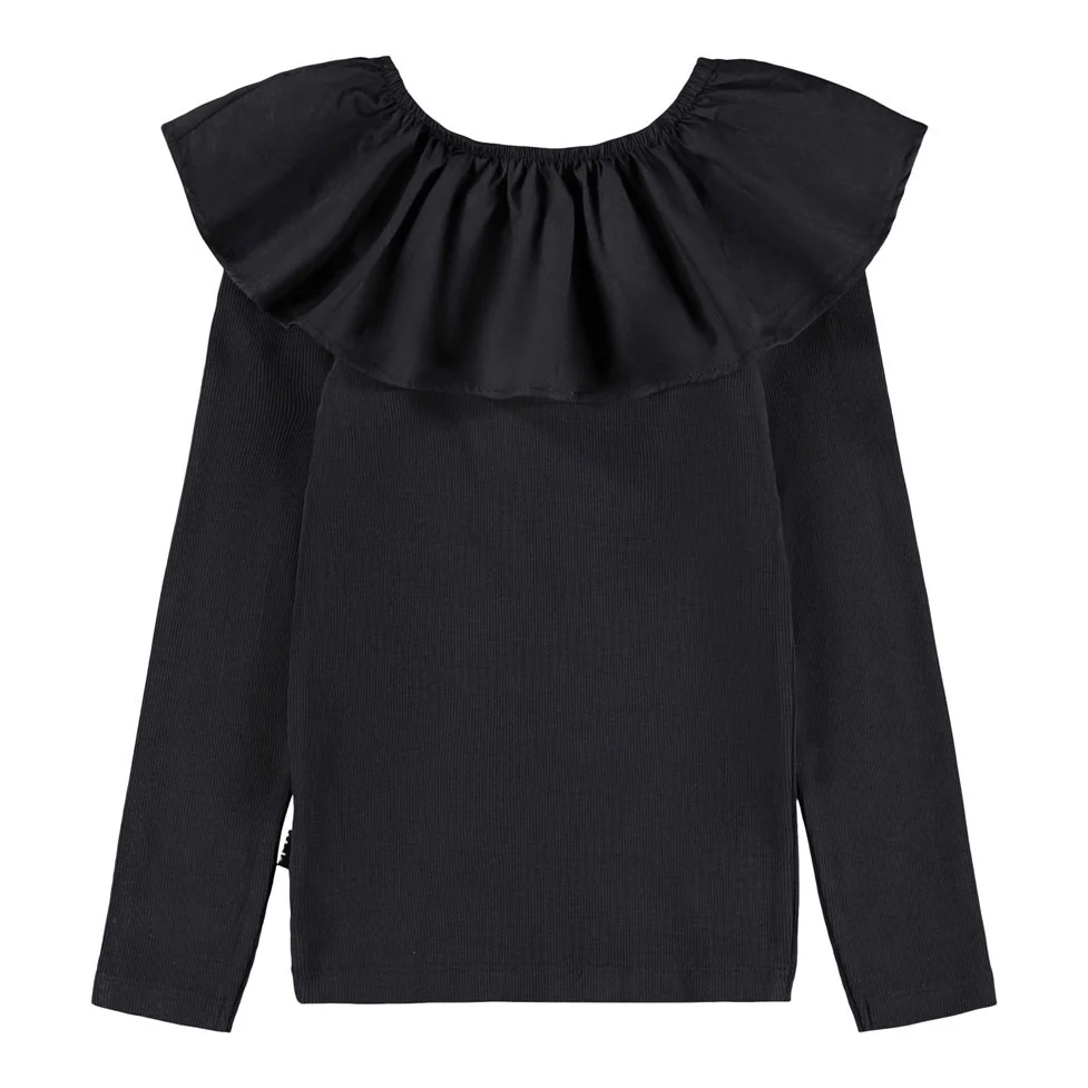 Molo Black Renate T-Shirt - Image 2