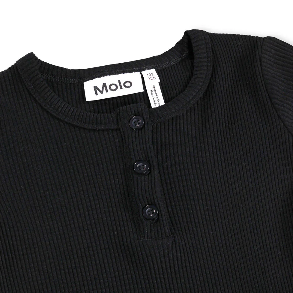 Molo Black Rubertha T-Shirt - Image 3