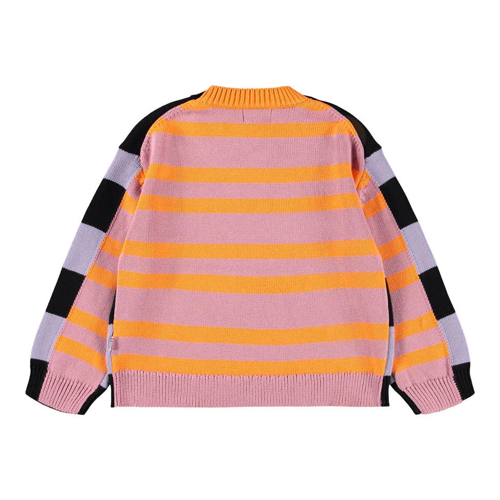 Molo Black Wide Stripe Gitty Sweater - Image 3