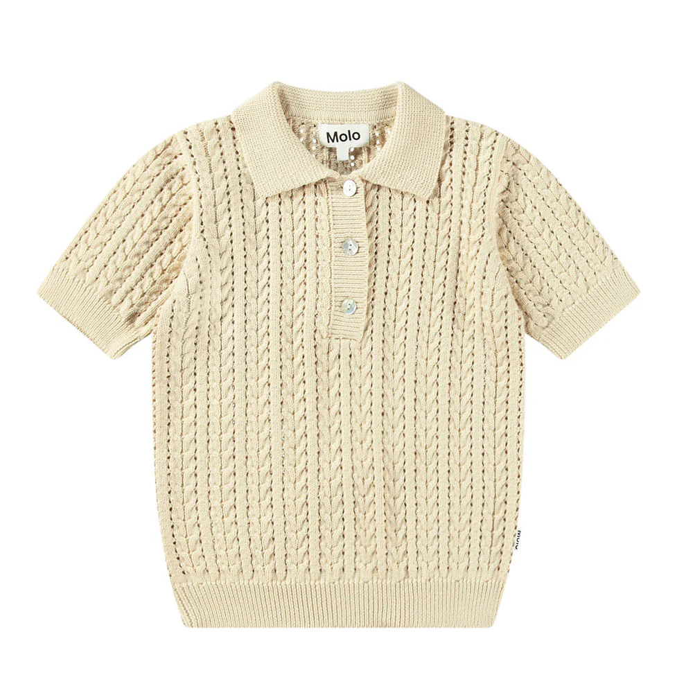 Molo Brazilian Sand Gretel Polo Sweater