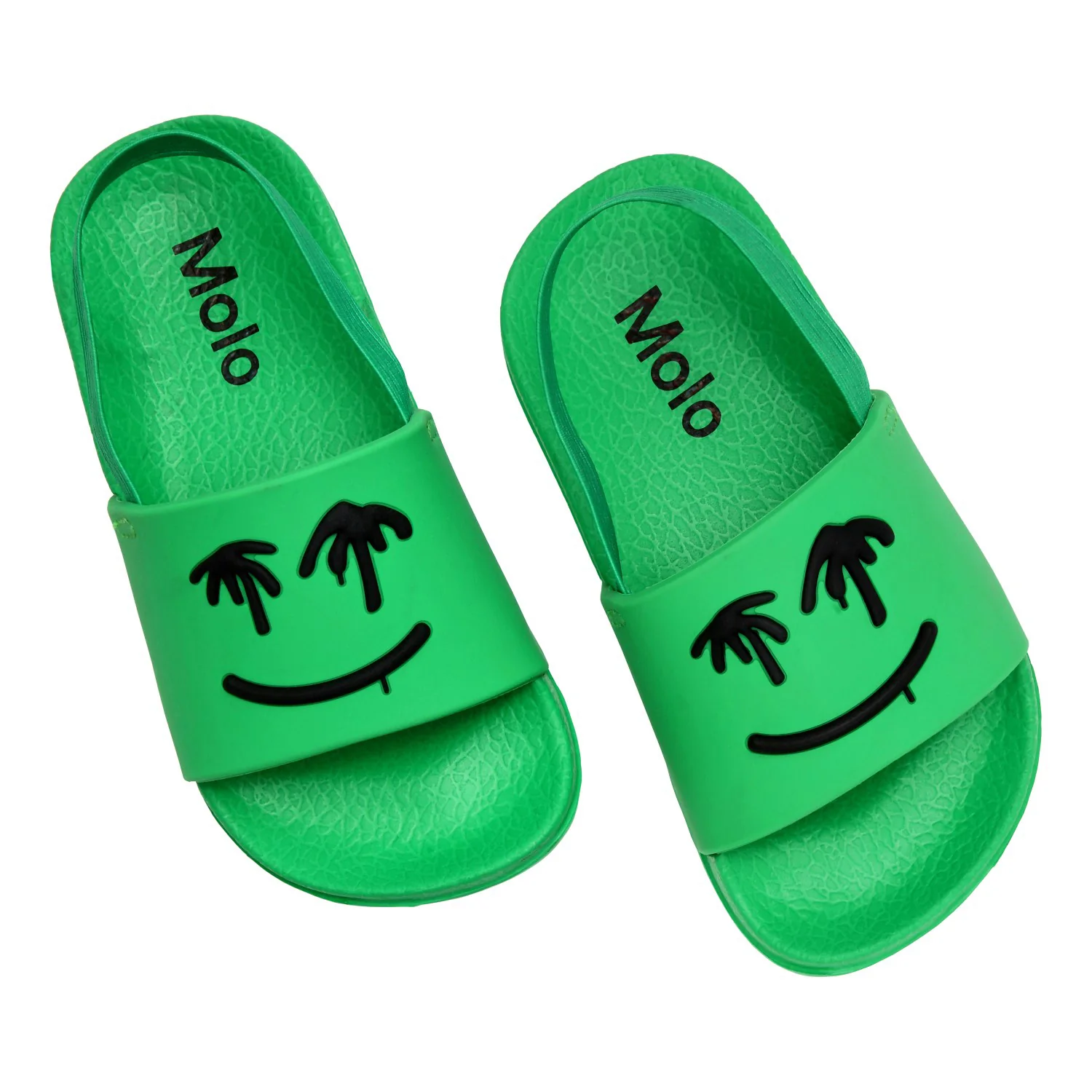 Molo Bright Green Zhappy Slides - Image 4