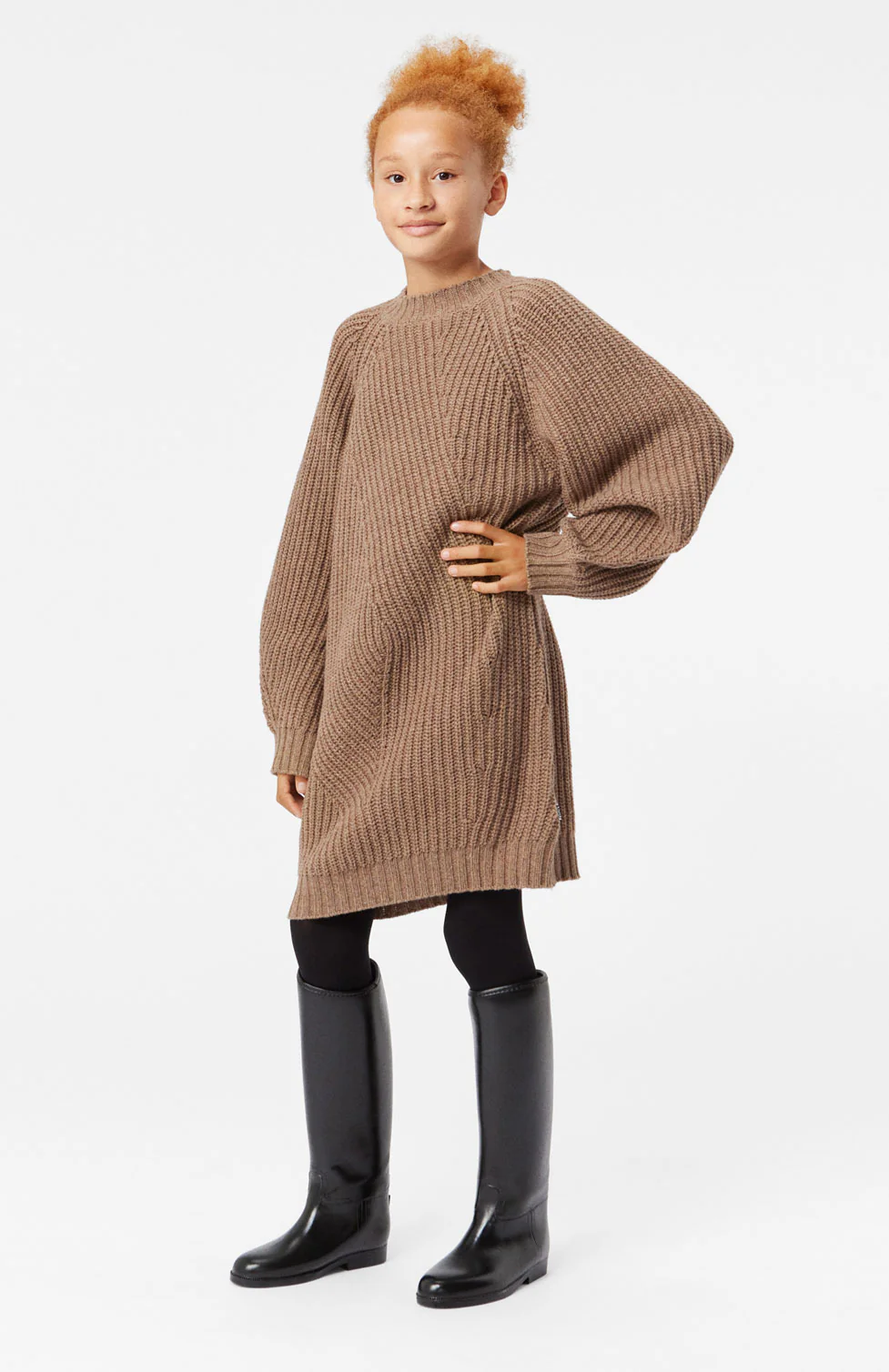 Molo Brown Sugar Corolle LS Dress - Image 2