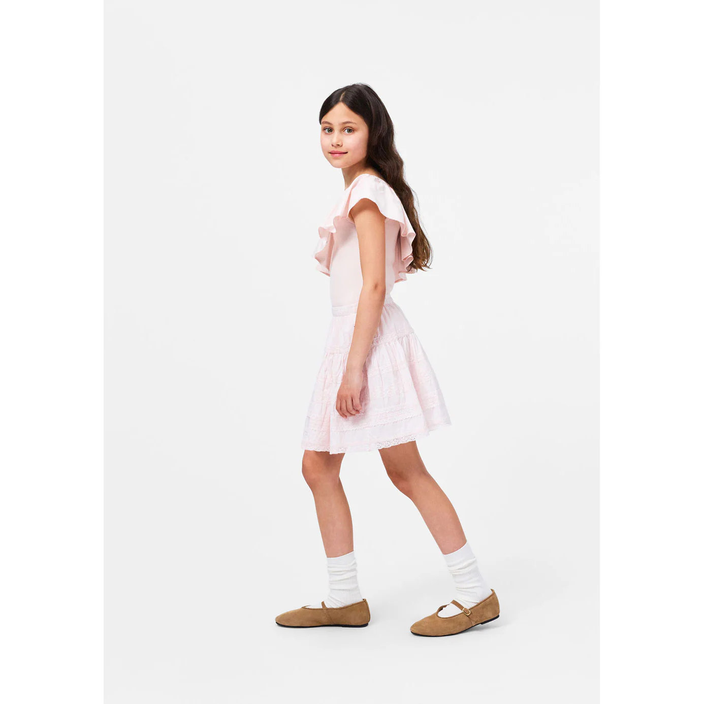 Molo Cloud Pink Bellasine Skirt - Image 4