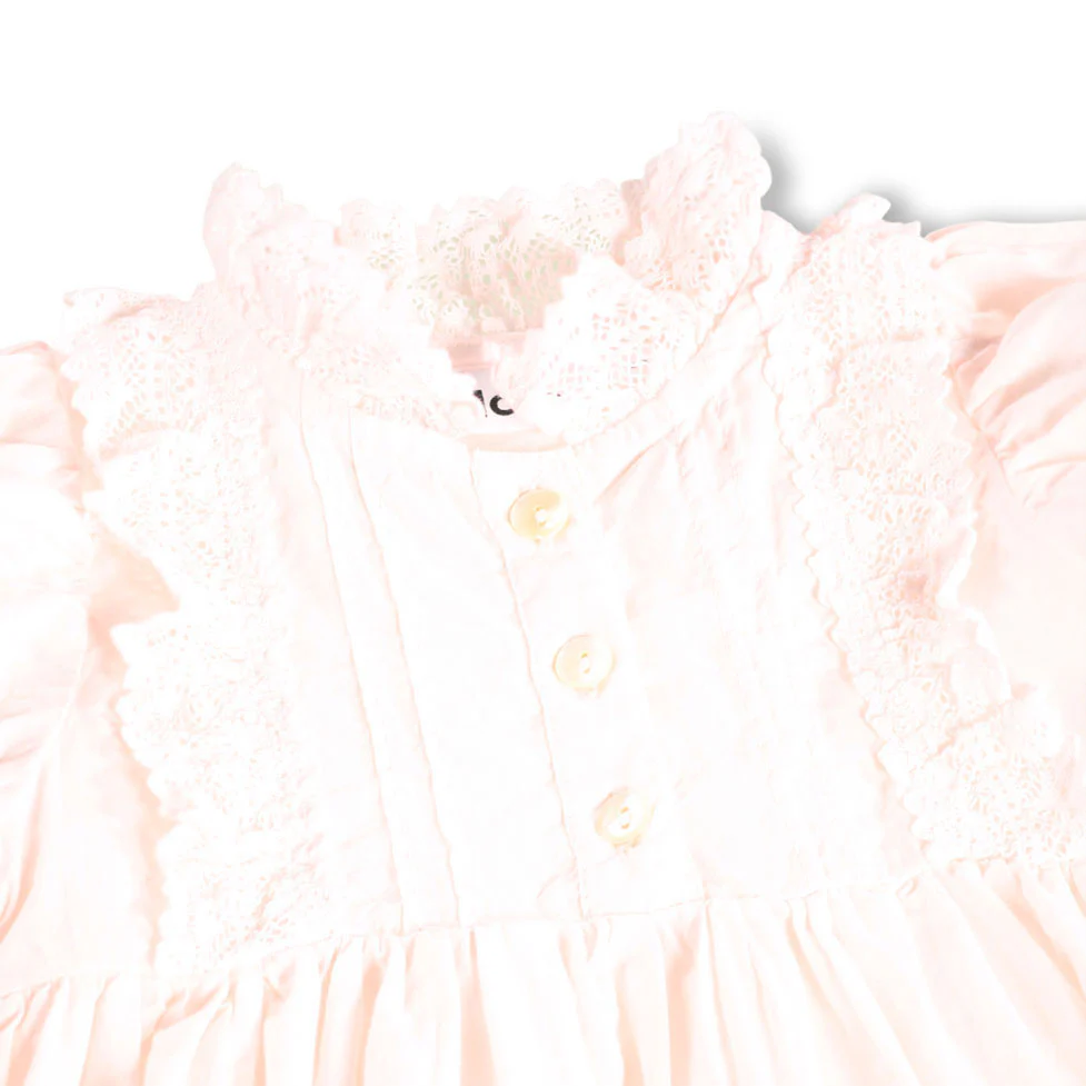 Molo Cloud Pink Carnation Dress - Image 4