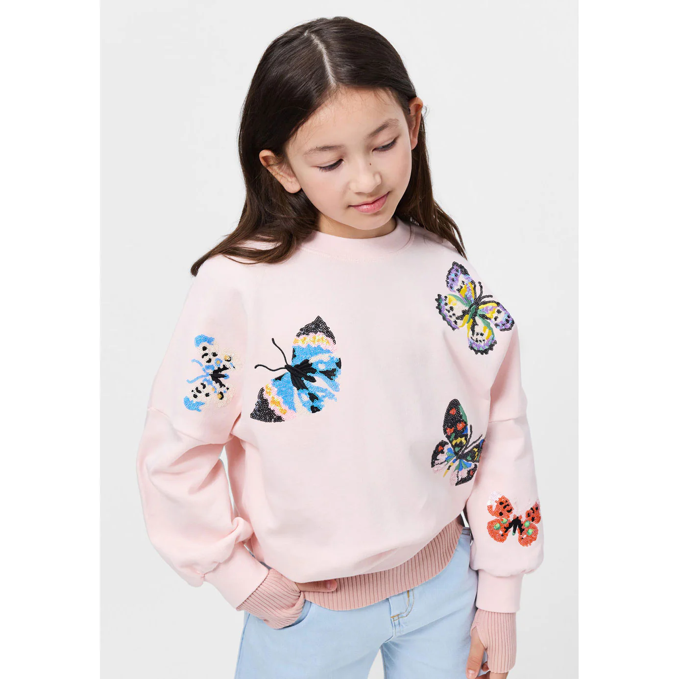 Molo Cloud Pink Marika Sweatshirt - Image 2