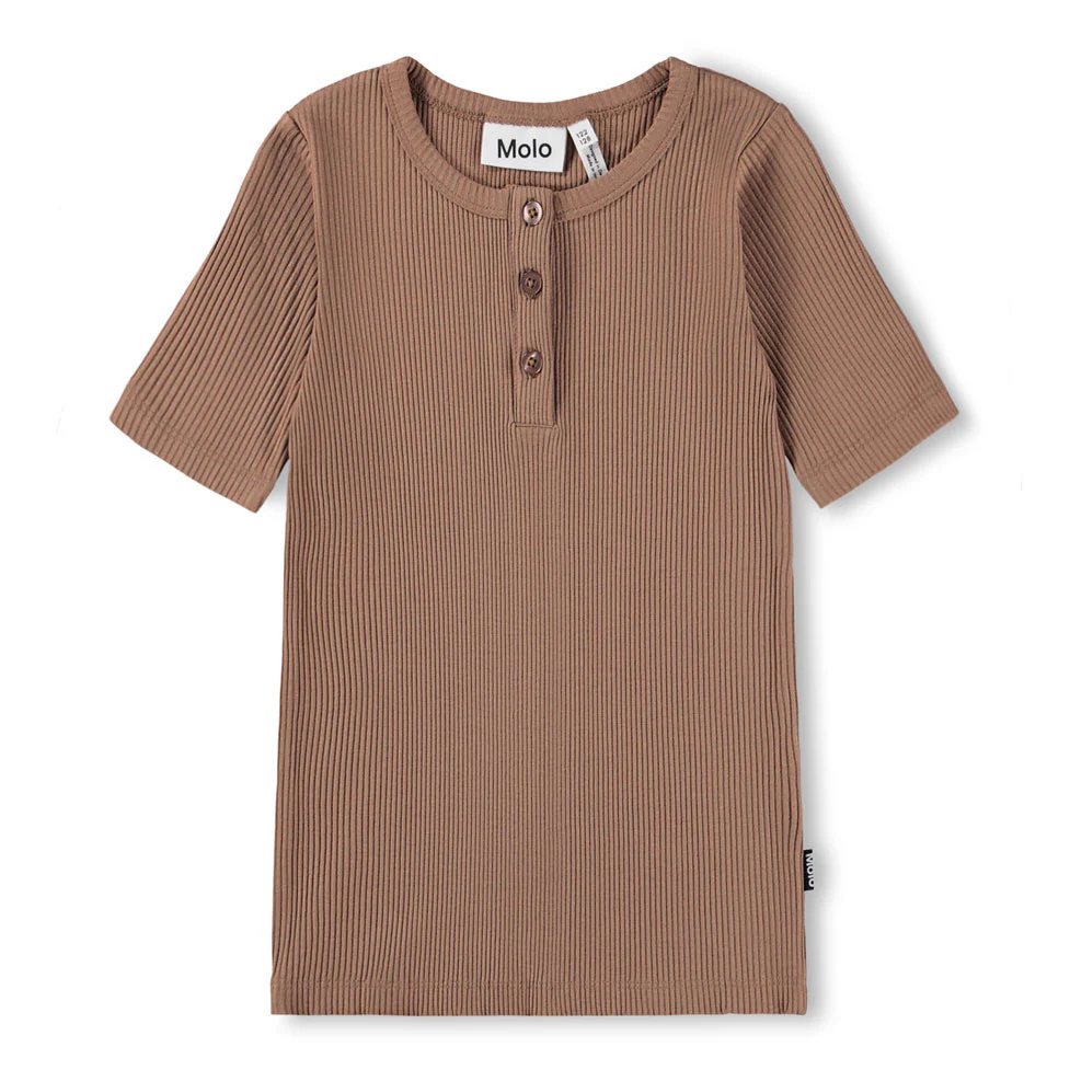 Molo Cocoa Bean Rosey T-Shirt