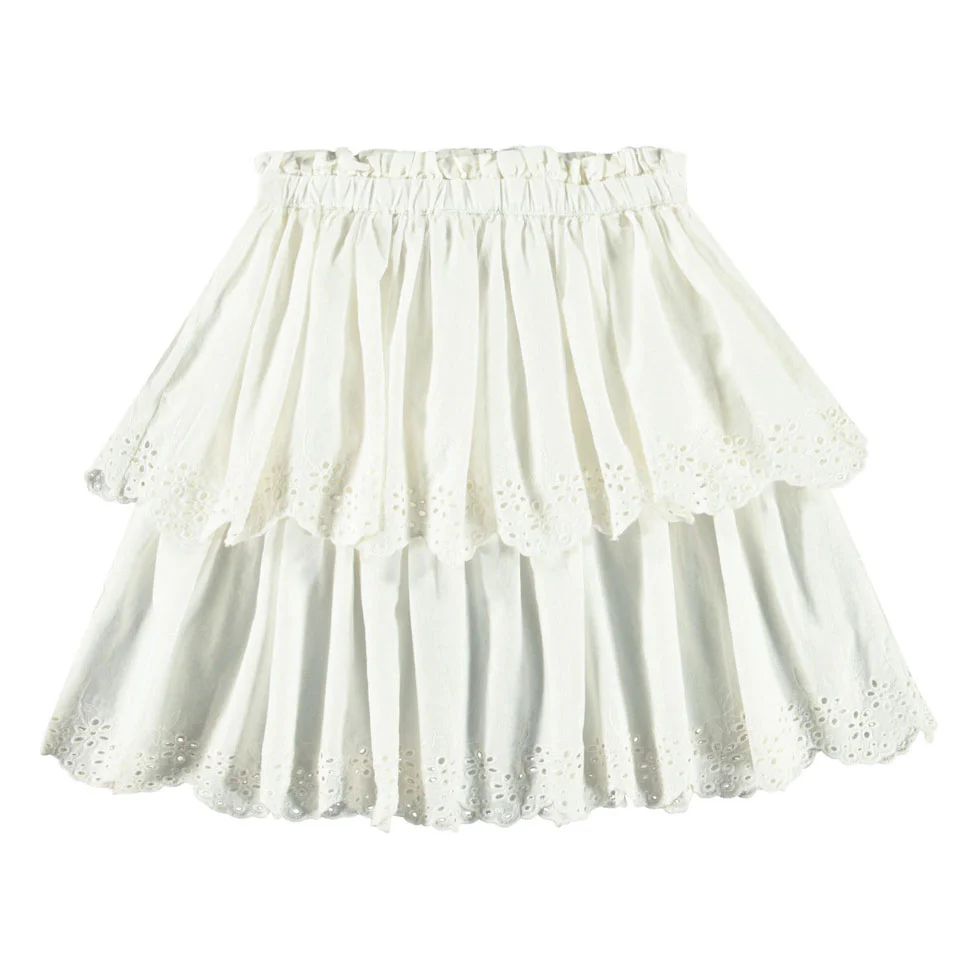 Molo Crisp White Brianna Skirt - Image 3