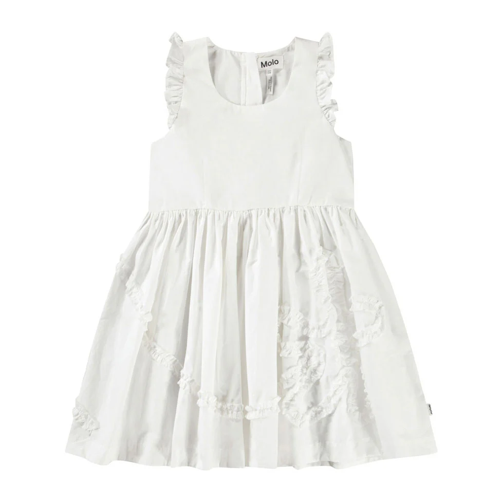 Molo Crisp White Cortney Dress