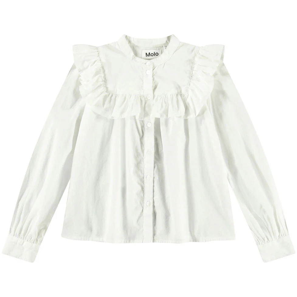 Molo Crisp White Rozetta Shirt
