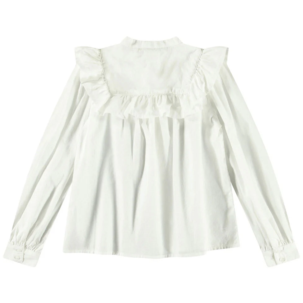Molo Crisp White Rozetta Shirt - Image 3