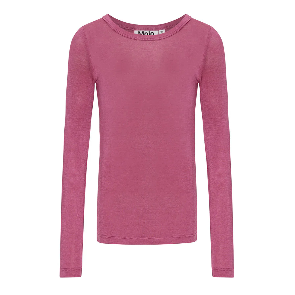 Molo Dark Rose Rauna Long Sleeve T-Shirt