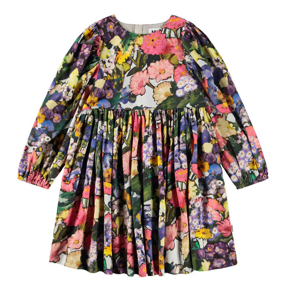 Molo Floral Impression Cocos Dress