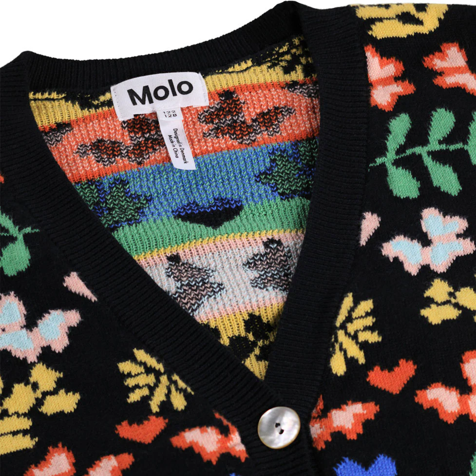Molo Flower Joy Gilly Cardigan - Image 4