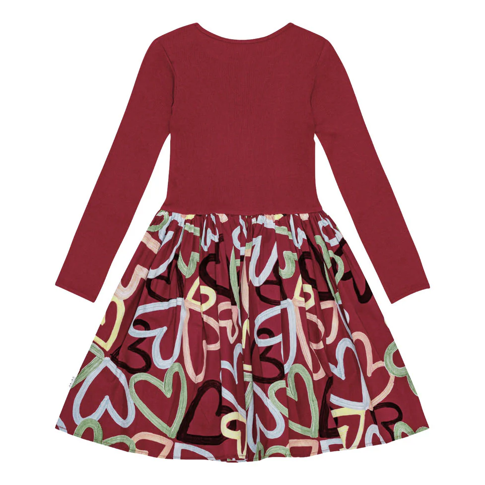 Molo Flutters of Love Casie LS Dress - Image 2