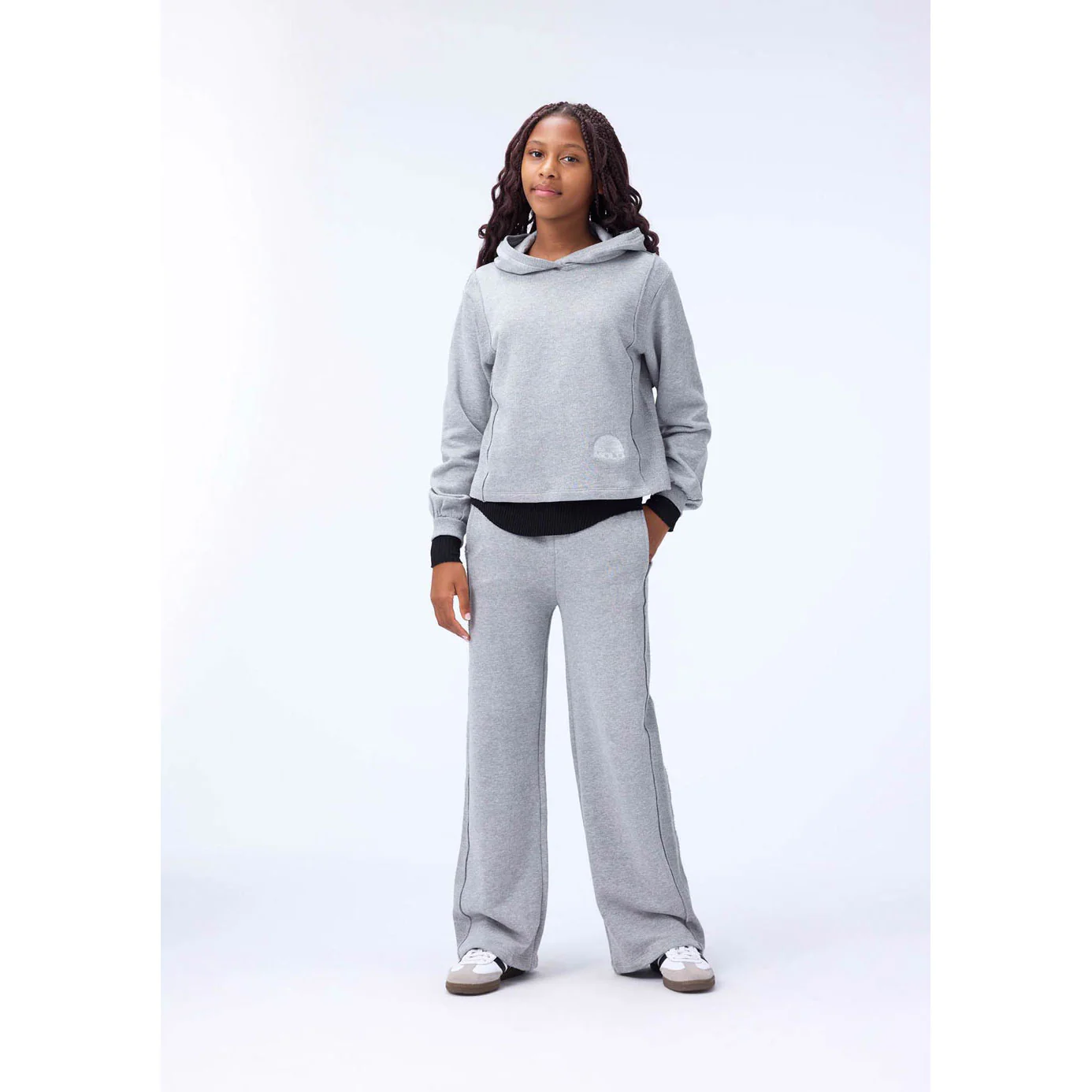 Molo Grey Melange Madison Hoodie - Image 2
