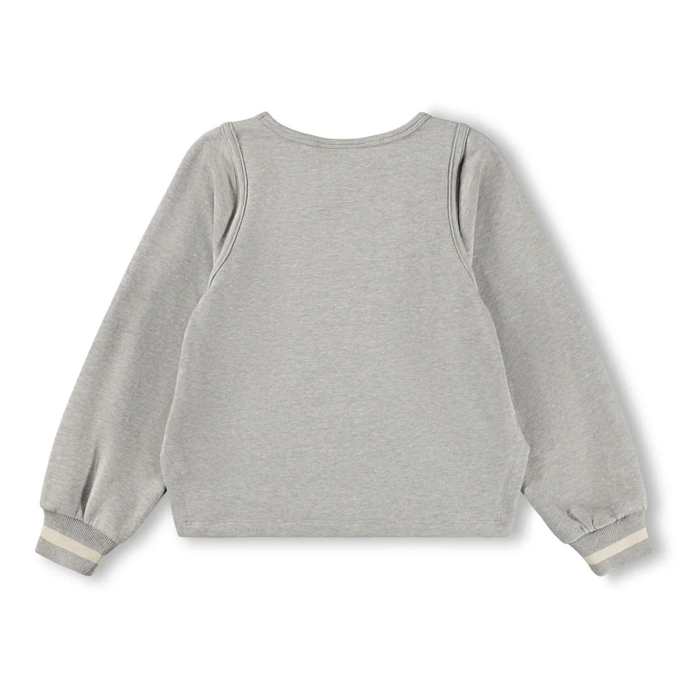 Molo Grey Melange Marina Sweatshirt - Image 3
