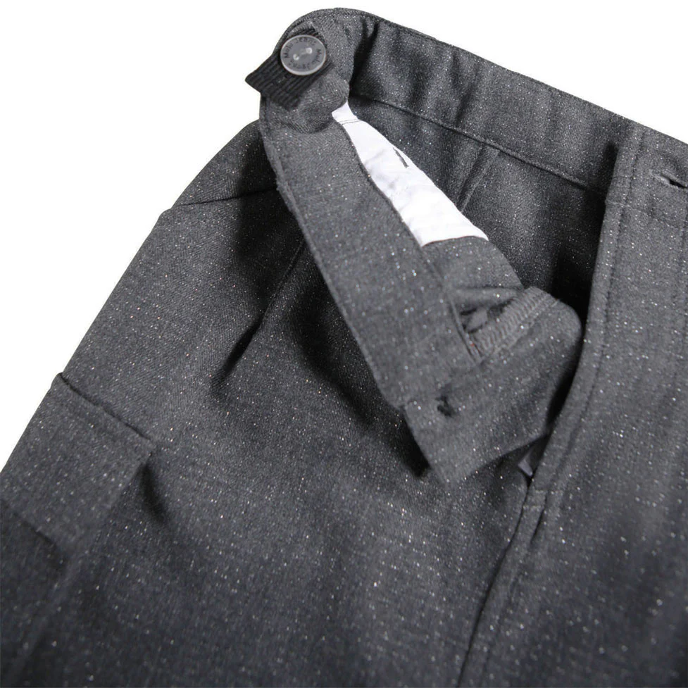 Molo Grey Silver Check Belli Skirt - Image 4