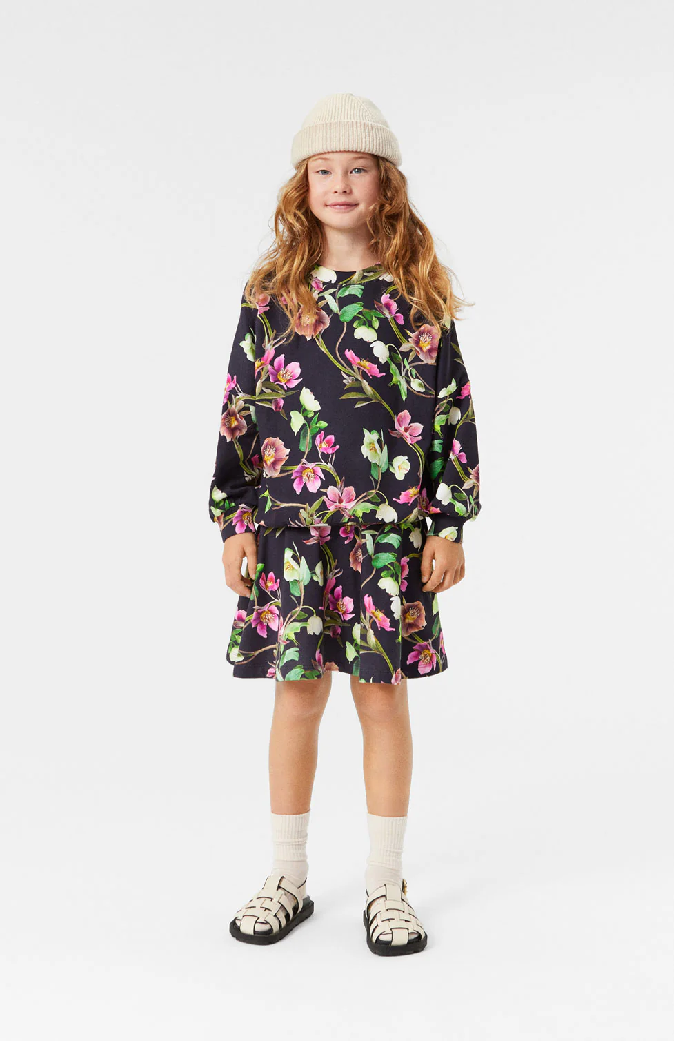 Molo Hellebore Black Marika Sweatshirt - Image 2