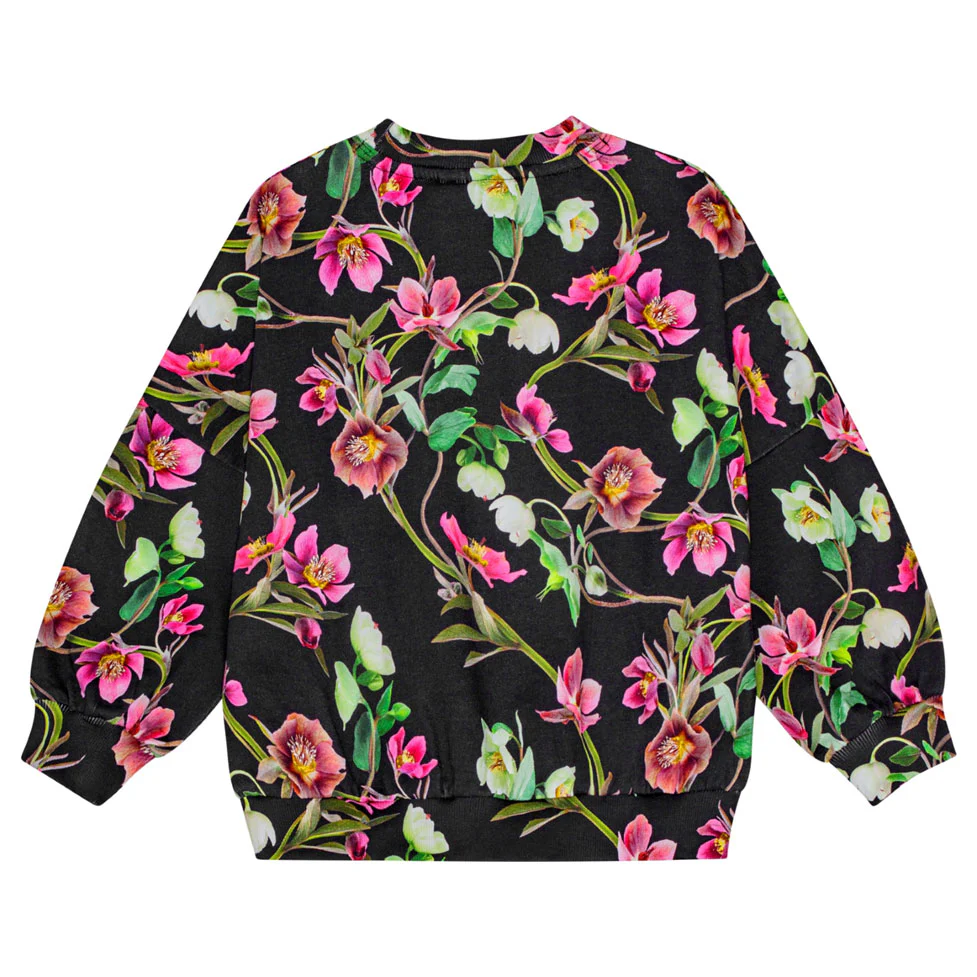 Molo Hellebore Black Marika Sweatshirt - Image 3