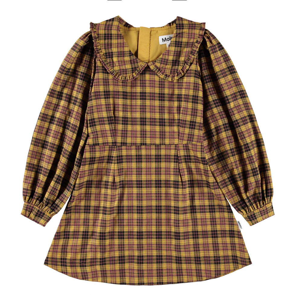 Molo Highland Check Candice Dress