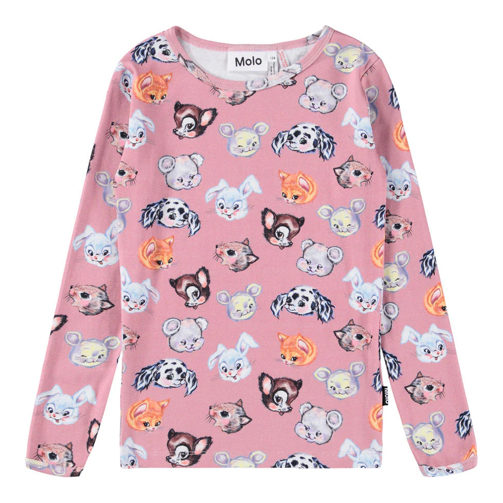 Molo Itty Bitty Blush Lue Pyjamas - Image 3