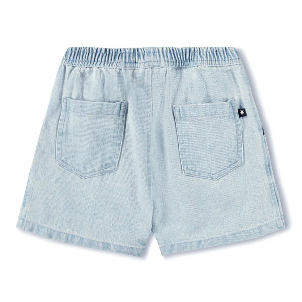 Molo Misty Denim Shine Woven Pants - Image 3