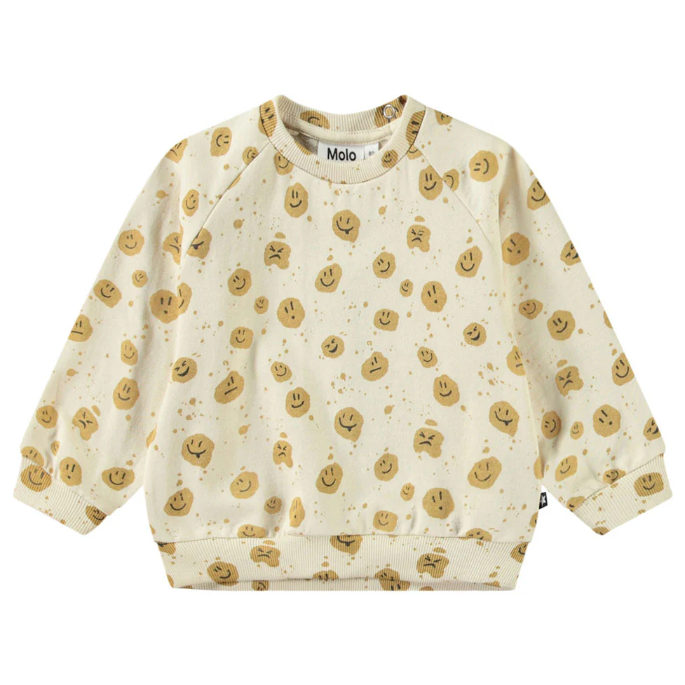 Molo Mood Dots Disc Sweatshirt