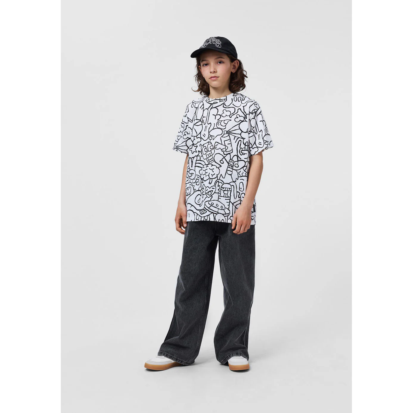 Molo Net Doodle Rodney T-Shirt - Image 2