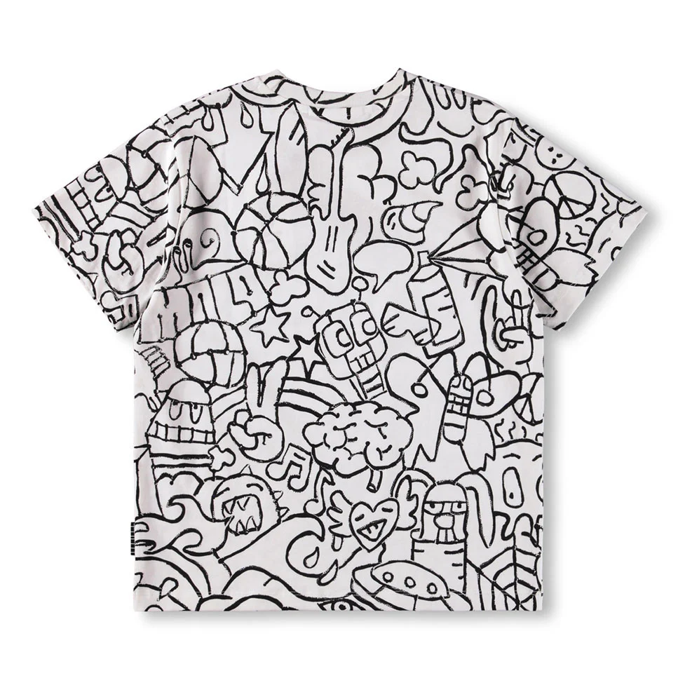 Molo Net Doodle Rodney T-Shirt - Image 3
