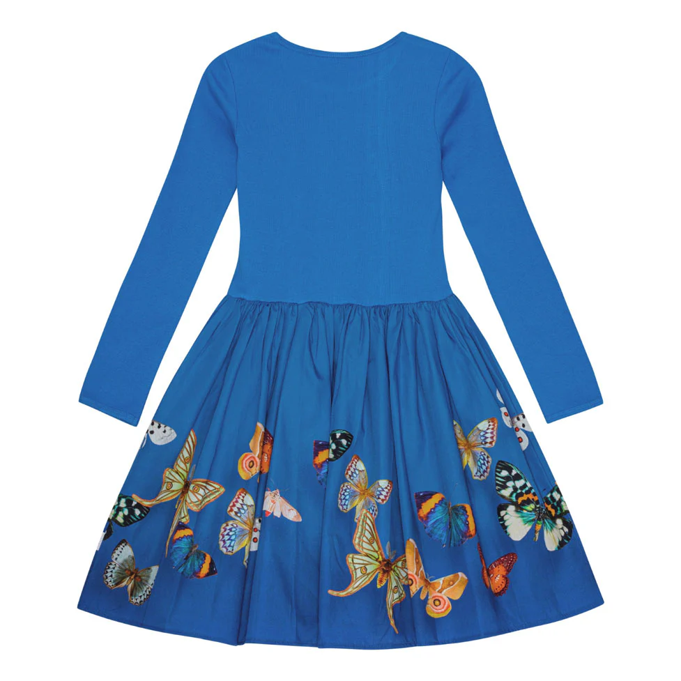 Molo Night Butterflies Casie LS Dress - Image 2