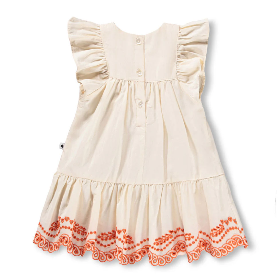 Molo Pearled Ivory Cammas Dress - Image 2