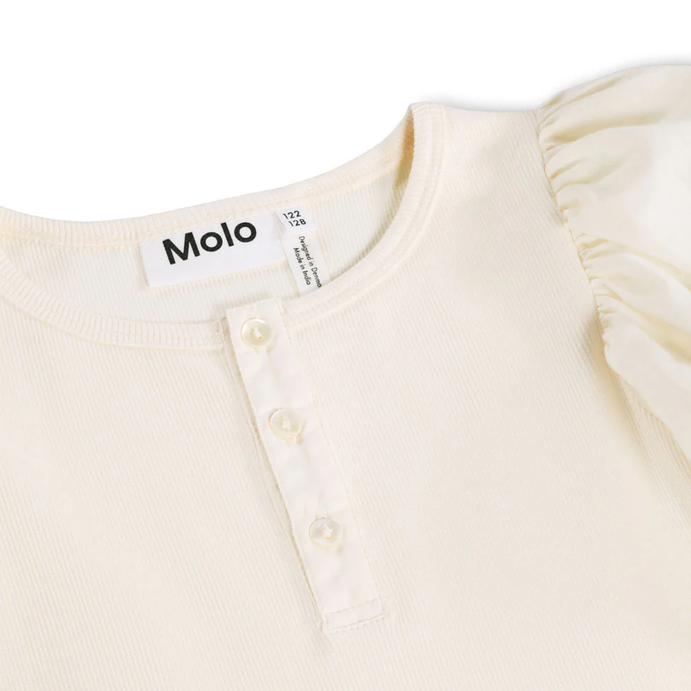 Molo Pearled Ivory Rawna T-Shirt - Image 3