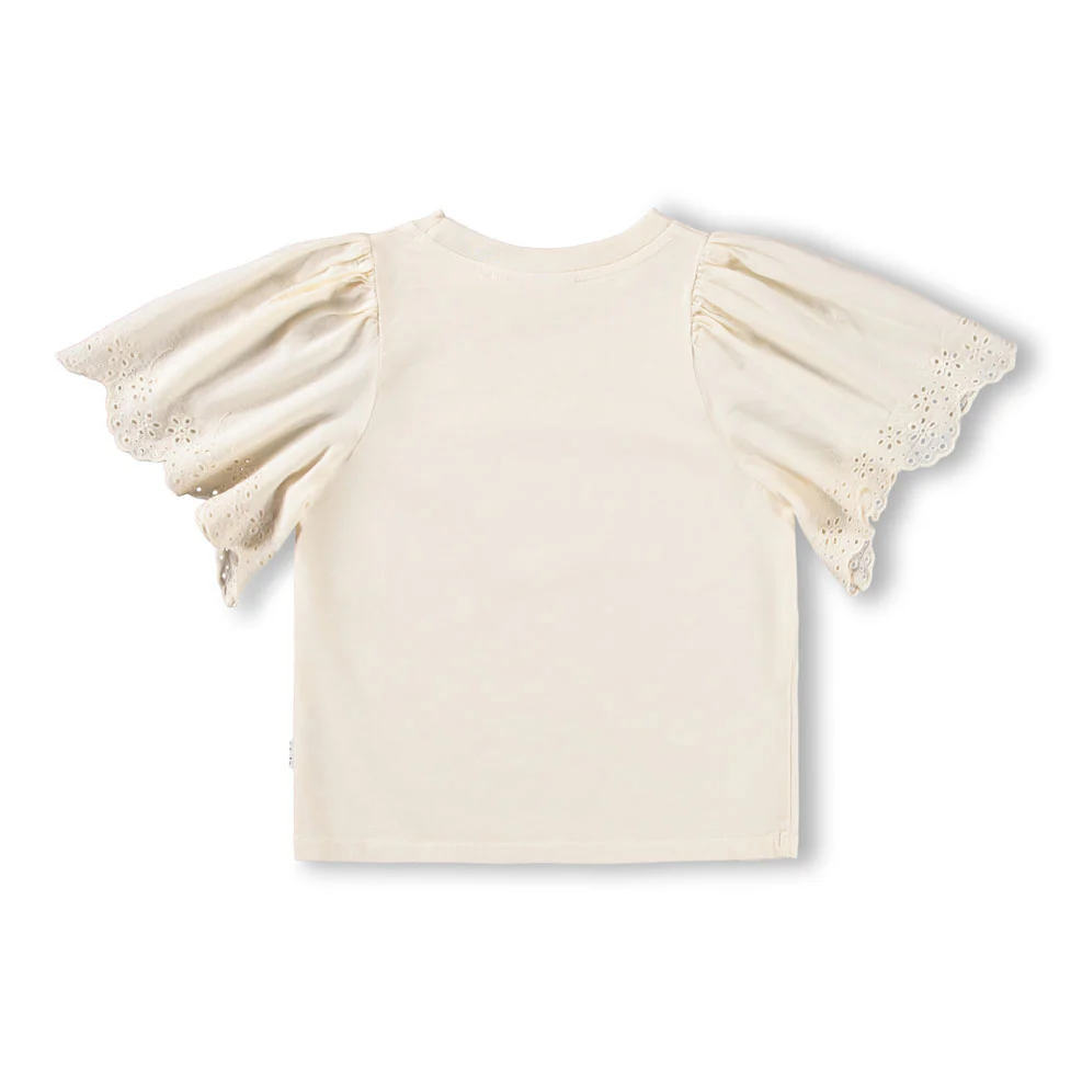 Molo Pearled Ivory Ritza T-Shirt - Image 3