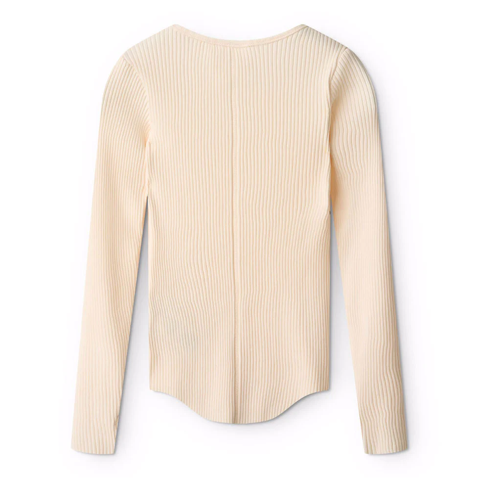 Molo Pearled Ivory Rochelle T-Shirt - Image 2