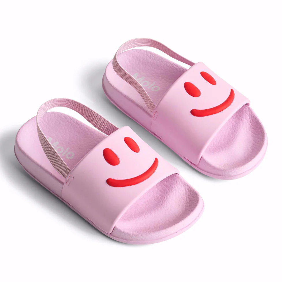 Molo Pink Glace Zhappy Flip Flops