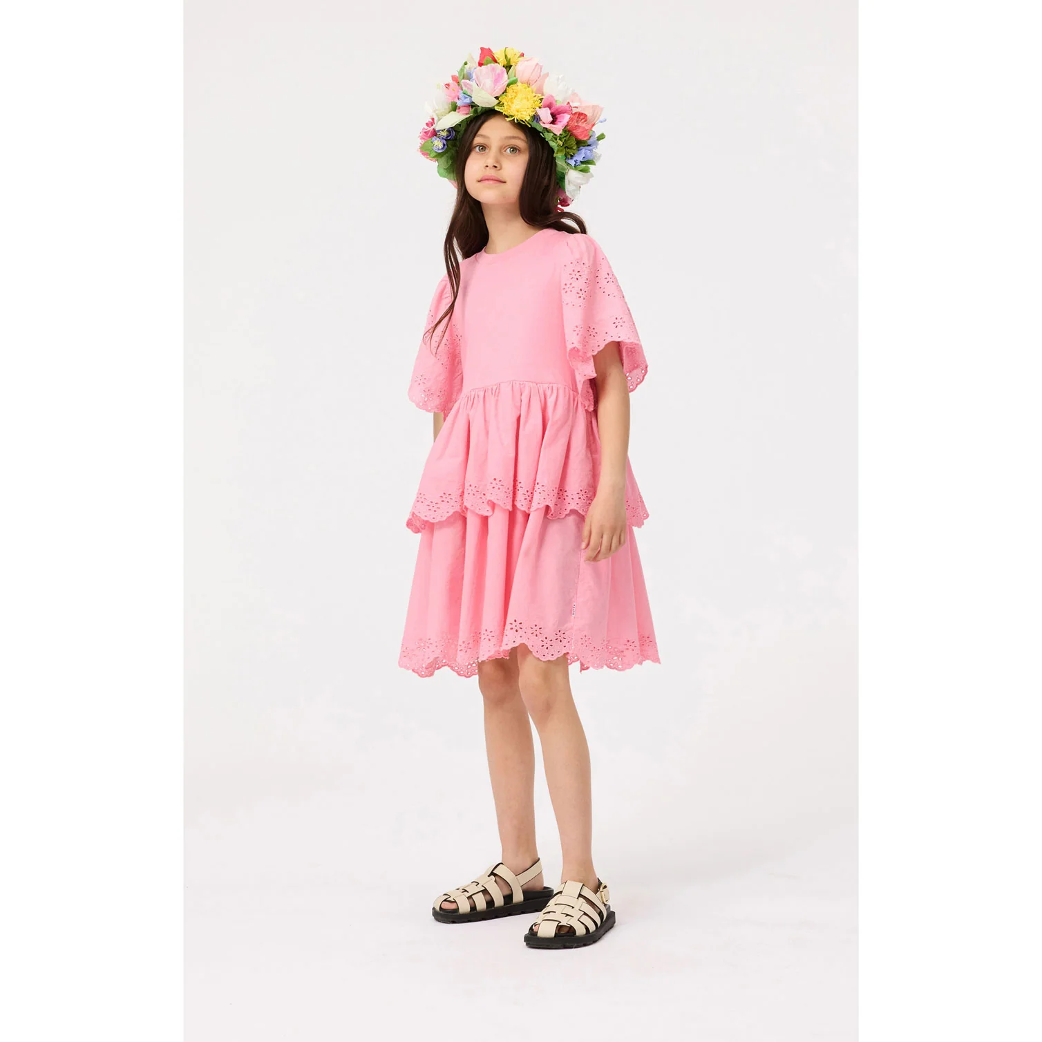 Molo Pink Lemonade Ceelia Dress - Image 3
