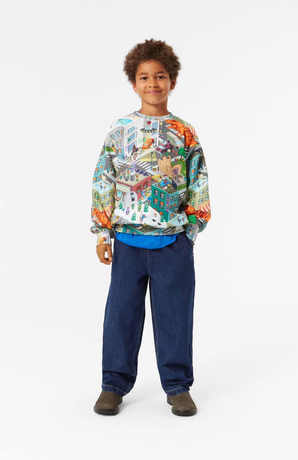 Molo Pixelhagen Monti Sweatshirt - Image 2