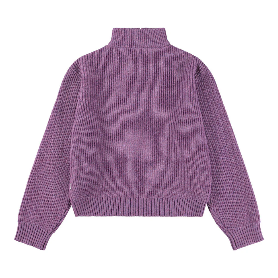 Molo Purple Ray Gretta Sweater - Image 2