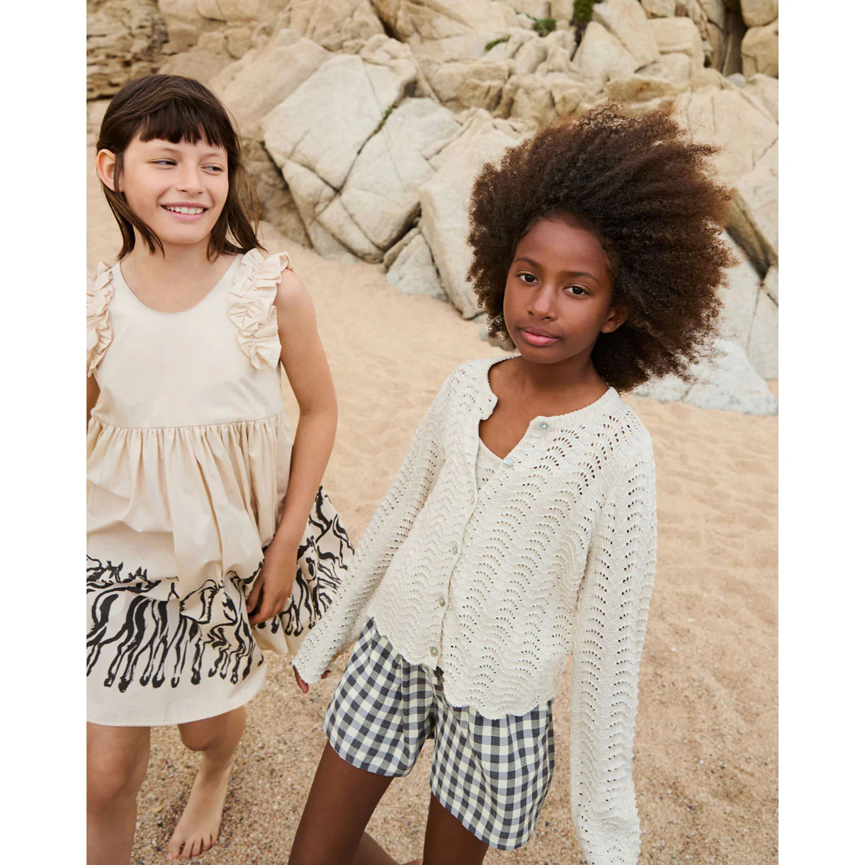 Molo Sand Melange Gigi Cardigan - Image 3