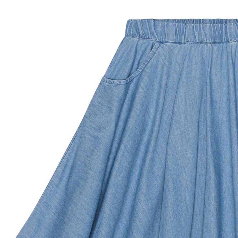 Molo Sky Indigo Bell Skirt - Image 2