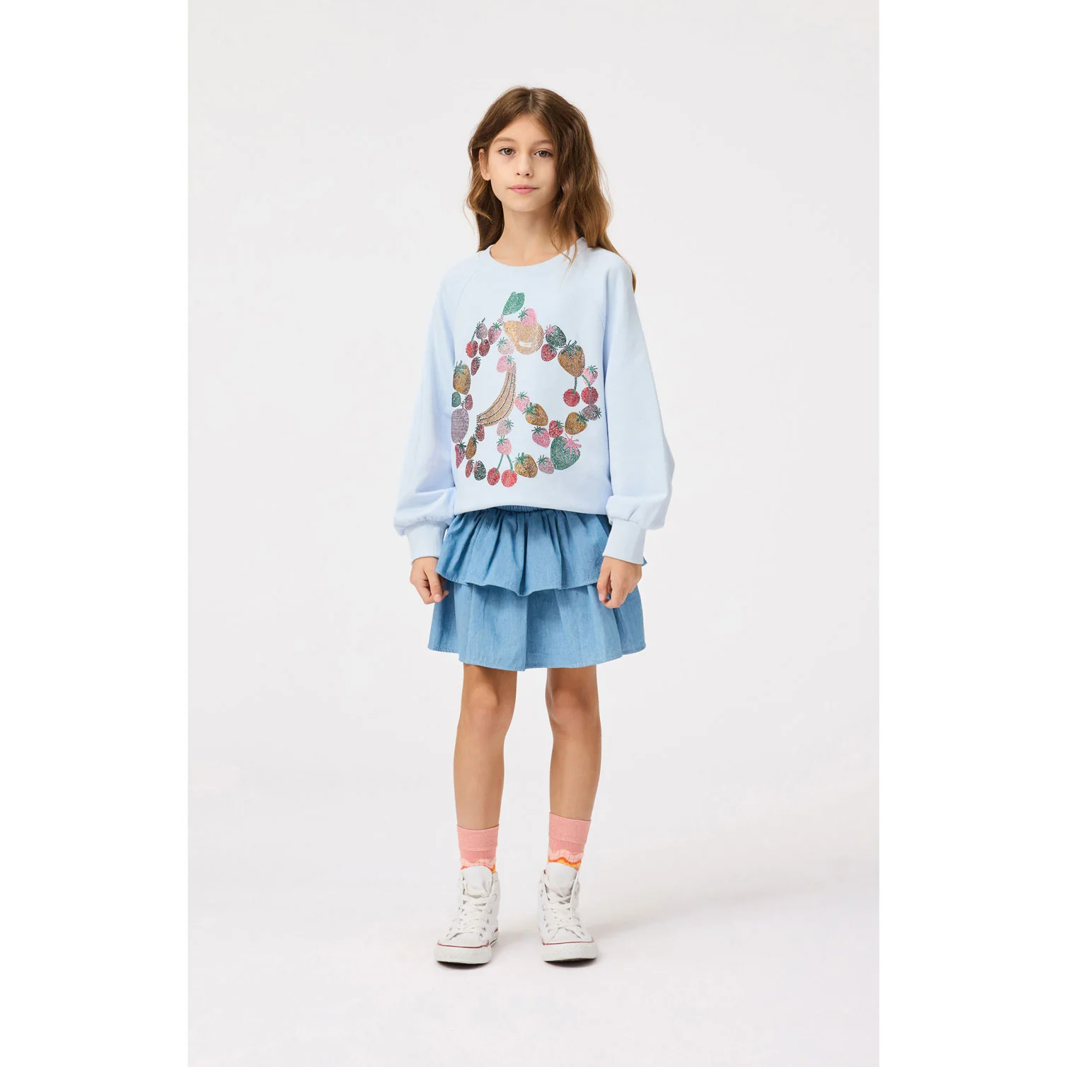 Molo Sky Indigo Bonita Skirt - Image 2