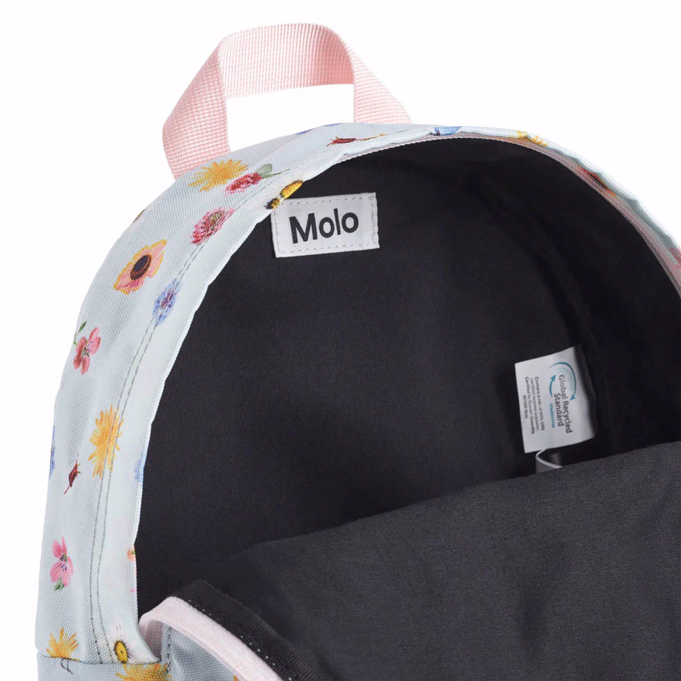 Molo Small Flowers Baby Backpack - Image 2