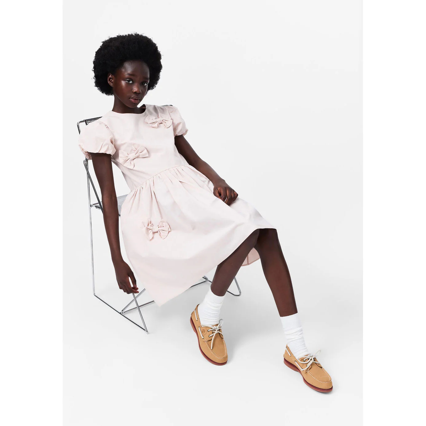 Molo Soft Powder Cyan Dress - Image 2