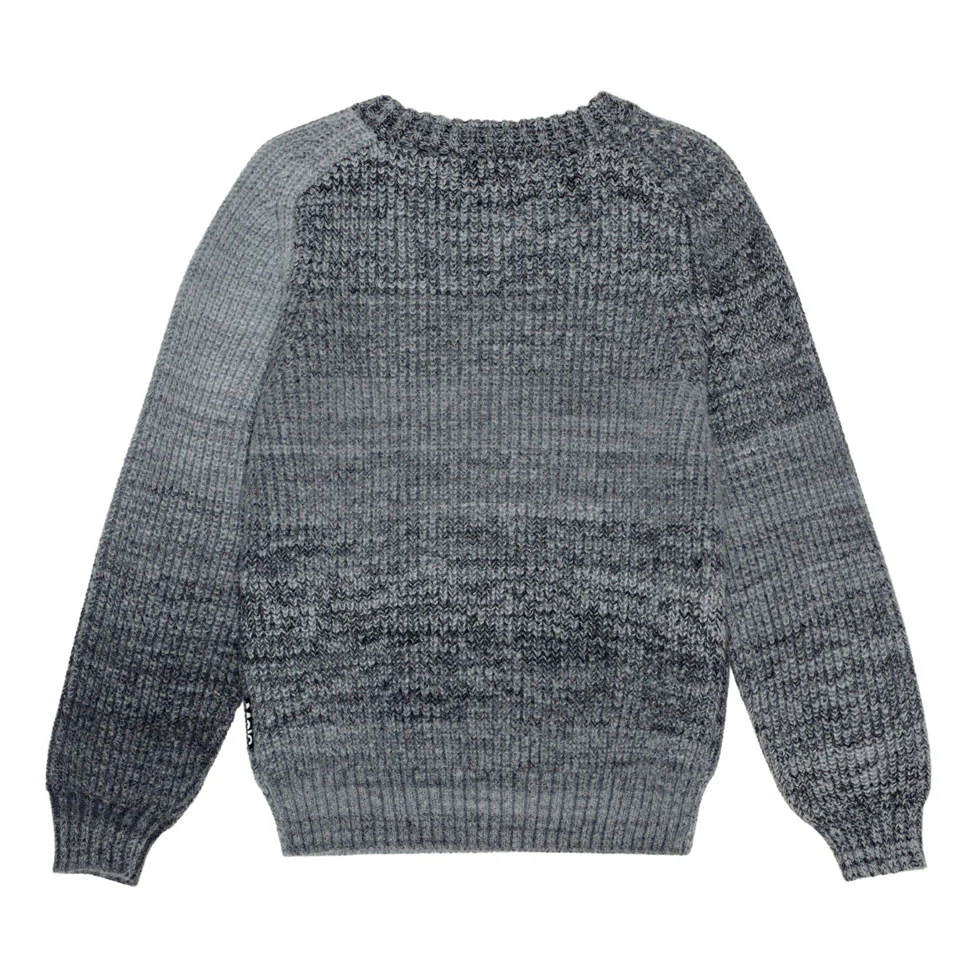Molo Space Dye Grey Bosse Sweater - Image 3